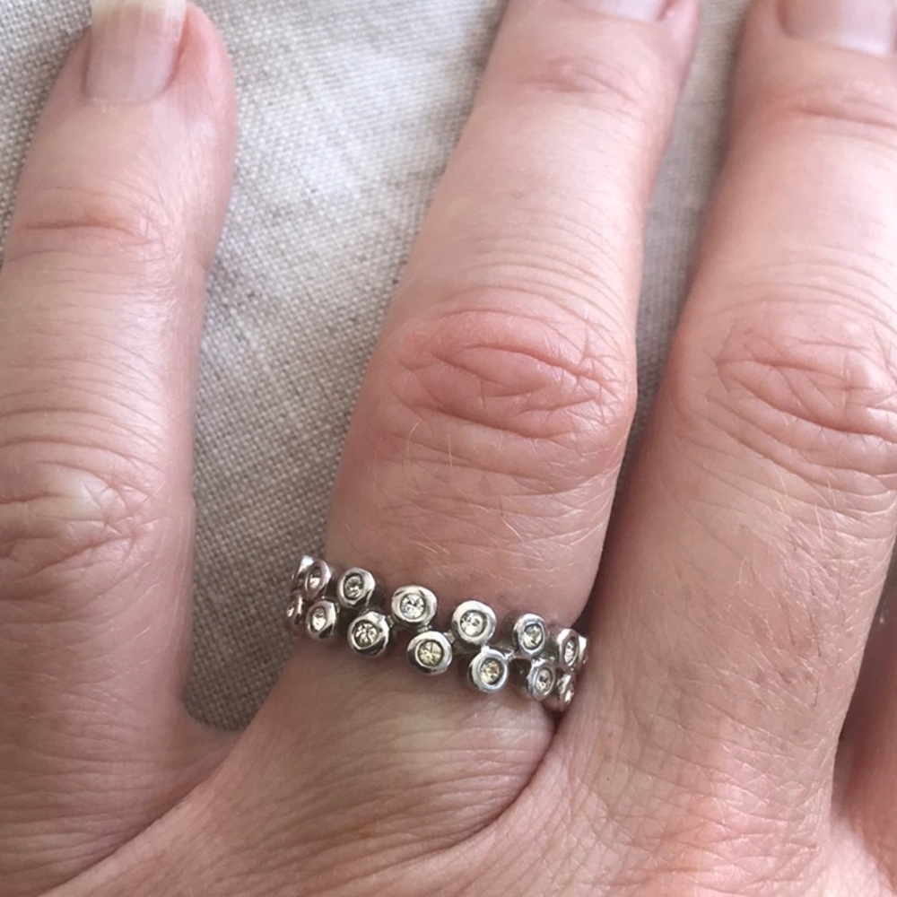 CZ Silver ring